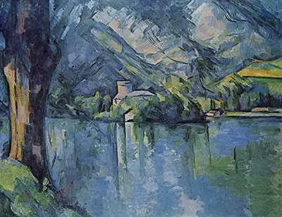 The Lac d'Annecy Paul Cezanne
